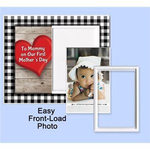 To Mommy on Our First Mother's Day Picture Frame | Holds 3.5” x 5” Photo